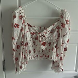 Zara Floral Blouse